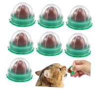 Balacoo Bonbons à l'herbe à Chat Lot de 10 Boules à Lécher pour Chat 12 G par Pièce D'intérieur