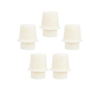 Balacoo Bouchons en Silicone Compacts et Faciles à Ranger pour Flacons Erlenmeyer Lot de 5 pour Laboratoires et Institutions de Recherche Professionnelles