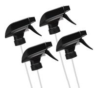 Balacoo Buses de Pulvérisation Distribution d'eau Uniforme Lot de 4 Noires en Plastique et Économie de Travail pour Arrosage de Plantes pour Serrage et Jardin