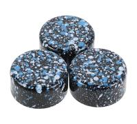 Balacoo Capuchons de Bouton de Pédale en Plastique Bleu 3pcs pour Pédales D'effets de Guitare, Performance Stable et Meilleure Adhérence, pour Musiciens