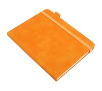 Balacoo Carnet de Mots de Passe Onglets Alphabétiques Colorés, Orange, Pu et Papier, Petit Format, Organisateur de Mots de Passe et Noms D'utilisateur pour Sites Web, pour Seniors