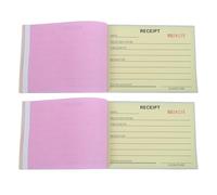 Balacoo Carnet de Reçus avec Gestion Rapide des en Papier 2pcs et Enregistrement Clair des Transactions pour Services Notariés pour Émission de Factures