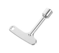 Balacoo Clé Triangulaire Acier Inoxydable pour Ascenseur Clé de Service Utilitaire Robuste Ouverture de Porte Urgence pour Techniciens et Maintenance
