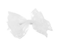 Balacoo Coiffe de Fée Chic en Dentelle Blanc Accessoire Cheveux Femme pour Bar et Party