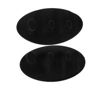 Balacoo Coussinets de Protection Silicone Antidérapants Poignées Sport Ergonomiques Trois Doigts pour Haltérophilie Tractions et Exercices Salle