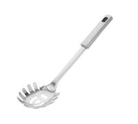 Balacoo cuillère à nouilles scoop fourchettes à pâtes pour servir fourchette à pâtes serveur cuillère à spaghetti louche à eau pour pâtes Acier inoxydable Silver