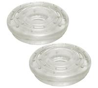 Balacoo Dispositif de Traction Embouts en Caoutchouc Transparent et Ventouses pour Porte Intérieure, Accessoires Antidérapants pour Entraînement à Domicile, Paire de 2