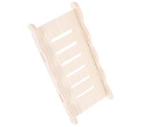 Balacoo Échelle pour Hamster en Bois Marron, Échelle de Dressage Résistante aux Griffures, pour Cages et Enclos d'animaux Petits