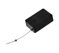 Balacoo Enrouleur de Câble Antivol 1 M en Acier Inoxydable Système de Rétraction Automatique Adapté aux Fournitures Industrielles et Contrôle à Distance