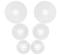 Balacoo Ensemble de 6 Capuchons de Bobine en Plastique Robuste pour Machine à Coudre - Lot de 3 Set de Set de Tailles Accessoires de Remplacement pour Axes de Bobine, Compatible Usage
