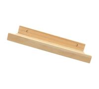 Balacoo Étagère Murale en Bois Khaki pour Rangement et Décoration, Compacte et Robuste, pour Petits Objets et Jardinières Salon ou Chambre