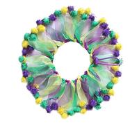 Balacoo Fantaisie Collier pour Chien Carnaval Décoratif Collier de Chien Mardi Gras Étoiles Collier de Votre Chien Carnaval Pet Chat Costume Chiot Courroie De Cou Complice pour Carnaval
