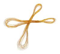 Balacoo Fil Métallique Décoratif Flexible en Métal Doré pour Bijoux et Loisirs Créatifs, 2 Rouleaux Multi-usages pour Perles et Arbres à Argenté