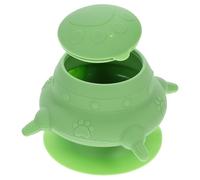 Balacoo Gamelle Chiot Silicone avec Tétines Nourrisseur Polyvalent et Stable pour Sevrage Multiple Station de Lait pour Chiots Pratique et Petit Format Transportable