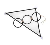 Balacoo Hamac Maille Respirante pour Serpent avec Anneaux Escalade Résistants Accessoires Durables pour Enrichissement et Exploration Terrarium
