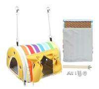 Balacoo Hamac pour Perroquet Suspendu en Tissu, Nid de Perroquet Confortable Oiseaux, Design Suspendu pour Usage Intérieur Canaris
