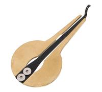 Balacoo Harpe à Bouche Mongole en Métal Or, Ton Chant Diphonique Mongol, Instrument Portable Circulaire Élégant pour Performances et Recherche Musicale Folklorique Couleur Aléatoire