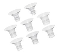 Balacoo Inserts de Bride Universels en Silicone, Lot de 8 Pièces pour Tire-Lait Électrique et Portable, Adaptation Multi-Diamètres 13-24 MM, pour Usage Quotidien d'Allaitement
