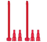 Balacoo Kit de Réparation de Tuyau de Torche Briquet Tempête Gaz Rechargeable, Adaptateur pour Convertir Cartouches de Gaz en Plastique Abs, pour Usage Extérieur et Domestique