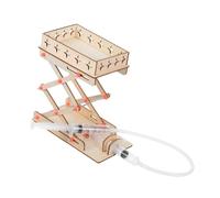 Balacoo Kit DIY Science Expérimentale Hydraulique Plateforme de Bois pour Garçon Fille Jeu Éducatif de Modèle à des Principes Scientifiques et Créativité pour École et Maison