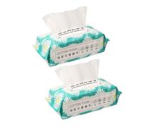 Balacoo Lingettes Jetables Pieds de Spa à Haute Absorption 2 Paquet de 70 Feuilles en Pâte de Bois Serviettes Portables Multi-fonctions pour Soins Personnels et Pédicure