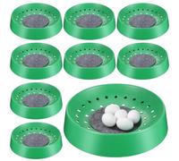 balacoo Lot de 10 bols de nidification en plastique pour oiseaux et pigeons