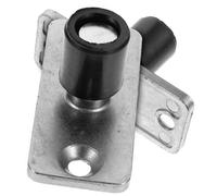 Balacoo Lot de 2 Guides de Plancher Inférieur en Acier Inoxydable Double Roulement, 4.5X2.1X2 CM, Butoir de Porte Coulissante Réglable pour Portes de Grange Extérieures