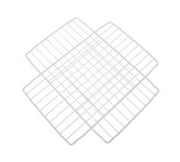 Balacoo Lot De 2 Séparateurs Pour Congélateur Coffre 28×17 Cm En Grille Métallique Blanche, Étagères De Rangement Interne Optimisées Pour Espace Réfrigérateur, Organisateur Pratique Pour Congélateur