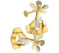 Balacoo Lot de 2 Supports Porte-Mèche en Alliage pour Lampe à Pétrole, Ajustables, Petit Format, Accessoires pour Lampes à Huile Bouddhistes et Décoratives, Support pour Mèches