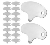 Balacoo Lot de 25 Ouvre-écrous en Acier Inoxydable pour Macadamia et Noix, Outil Pratique Facile à Nettoyer pour Usage Domestique