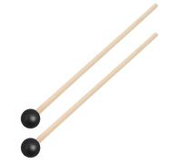 Balacoo Maillets de percussion 1Pair en bois pour enfants Tambour à Languettes avec prise agréable Accessoires