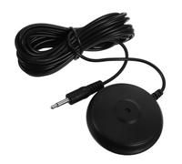 Balacoo Microphone de Table de Calibration Audio 3,5mm Noir | Conception Compacte, du Bruit de Fond, Compatibilité, Plug And Play, pour Enseignement en Ligne