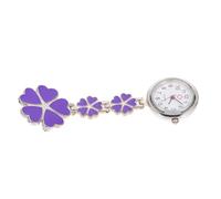 Balacoo Montre Infirmière en Acier Inoxydable Pratique pour Femme Montre d'Infirmière Design Créatif de Cœur Accessoire de Médecin Travail