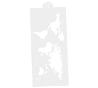 Balacoo Moule à Gâteau Carte Du Monde 34,7x15,7 Mm En Silicone Antiadhésif Flexible Pour Décoration De Gâteau Fondant Loisirs Créatifs Pâtisserie Anniversaire