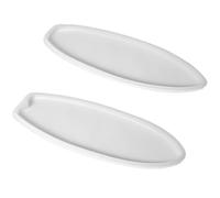 Balacoo Moule en Silicone Époxy Antiadhésif 2pcs Forme Planche de Surf Facile à Démouler pour DIY Artisanat Décoration Maison