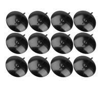 Balacoo Outil de Fixation et Décorations de Noël pour Bougies de Couronne pour Bougies 12 Pièces Accessoires de Fixation en Fer Noir Robustes pour Couronnes de L'avent