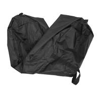 Balacoo Paquet et Coutures Soignées de Voyage en Tissu Oxford Multifonction Imperméable Noir Grosse Capacité, Sangles Latérales Doubles pour Camping et Randonnée
