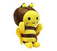 Balacoo Peluche Abeille Mini Suspendue Adorable Porte Clés Peluche Miel Doux pour Décoration Chambre Cadeau Anniversaire Garçon Fille Fille