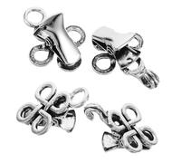 Balacoo Pinces à Pull Vintage En Alliage De Zinc, Broches Élastiques Bijoux Pour Femmes, Clips De Serrage Multifonctionnels Pour Cardigans, Chemises Et Foulards, Lot De 6 Pièces Élégantes Et Ajourées