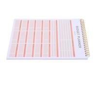 Balacoo Planificateur Financier Quotidien, Carnet Budget à Spirale, Papier et Fer, Planification Budgétaire, Suivi Quotidien, Bureau et Usage Scolaire