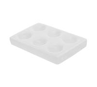 Balacoo Plaque de Réaction Porcelaine pour Expériences Chimiques Plateau de Réaction et Stockage de Réactifs Utilisation Enseignement et Analyse Qualitative