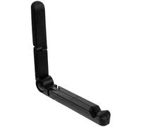 Balacoo Présentoir à Disques Vinyles Support Pratique et Robuste Pliable en Plastique Noir pour CD et Vinyles, pour Bureau ou Usage Domestique