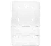 Balacoo Présentoir à Prospectus A5 Rangement Classé, en Acrylique, Bureau | Porte-documents Incliné, Style Simple Créatif, pour École et Bureau, Stockage Pratique de Fichiers et Papiers