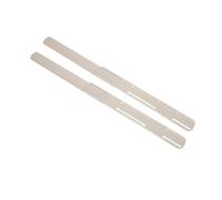 Balacoo Rails de Tiroir Autocollants pour Meubles Glissières et Flexibles Installation Facile sans Outils Charge Kit de Blanc pour Cuisine et Chambre