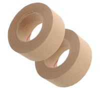 Balacoo Ruban Adhésif Activé par L'eau pour Encadrement et Aquarelle, 2 Pcs, Ruban en Kraft Gommé Naturel, Largeur Moyenne, Fournitures D'emballage et Masquage pour Protection