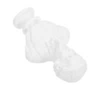 Balacoo Statue de Buste en Résine Blanc de Chopin, Sculpture Réaliste et Décorative pour Bureau, Présent Miniature pour Collectionneurs et Amateurs de Musique