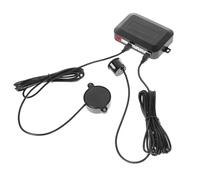 Balacoo Système Facile Recul Stationnement Capteurs 4 de D'assistance Sonore Audible, Installation DIY, Matériel Abs et Caoutchouc pour Voiture