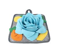 Balacoo Tapis de Recherche pour Lapins, Jeu Interactif, 1 Pièce | Polaire, Base Antidérapante, Forme Irrégulière, pour Voyage, Entraînement et Enrichissement des Petits Animaux