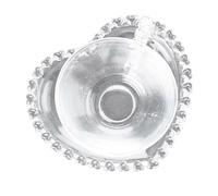 Balacoo Tasse à Café pour Contenir Café ou Eau Soucoupe Design Simple et Lignes Belles en Verre Élégant pour Maison et Restaurant
