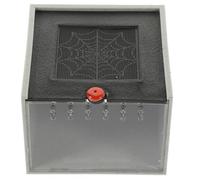 Balacoo Terrarium pour Reptiles avec Panneaux en Acrylique Noir, Circulation d'air Optimale et Ventilation Intégrale pour Élevage de Petites Araignées et Serpents